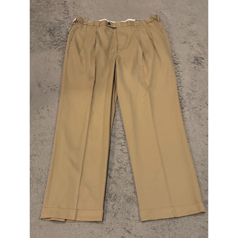Jack Nicklaus Golf Pants Mens 38x30 (38x28) Beige Performance Stretch Casual